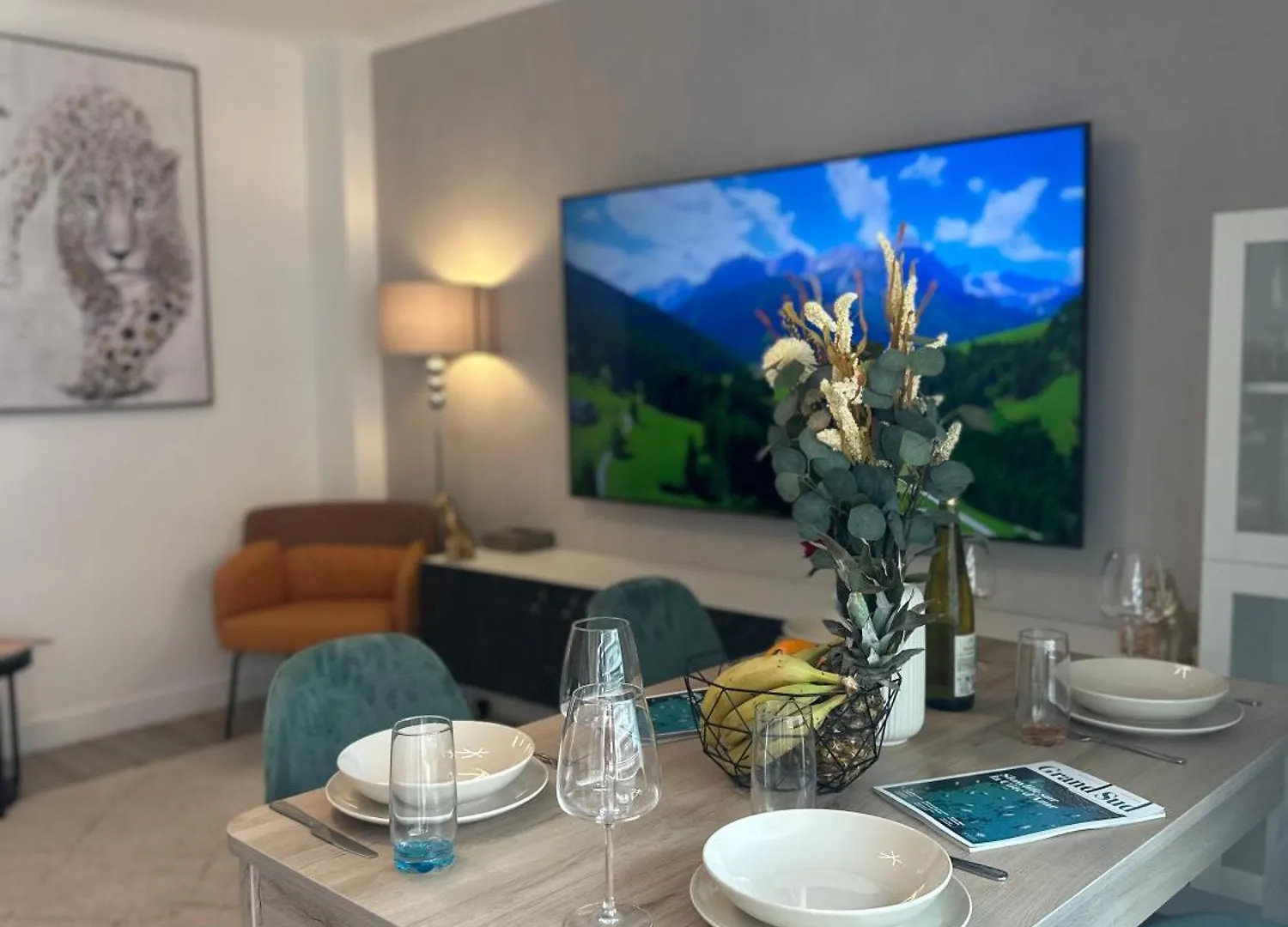 アパート T3Appartement De Luxe Croisette En Face De La Plage Martinez 80M2 カンヌ