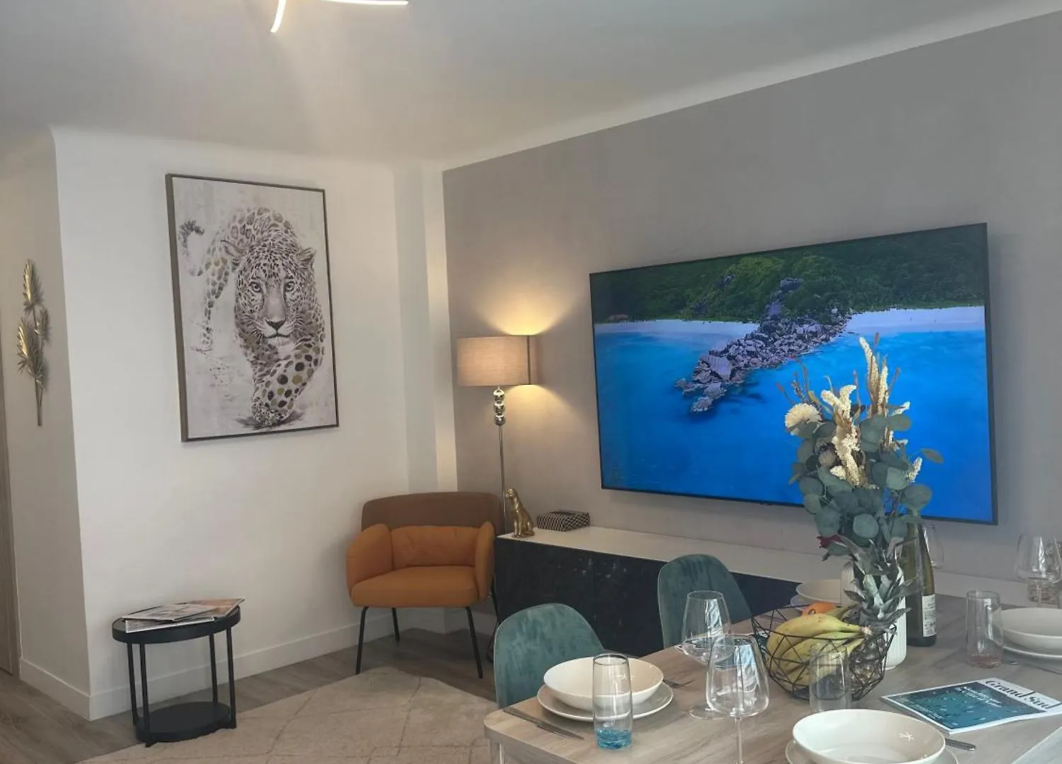 アパート T3Appartement De Luxe Croisette En Face De La Plage Martinez 80M2 カンヌ フランス