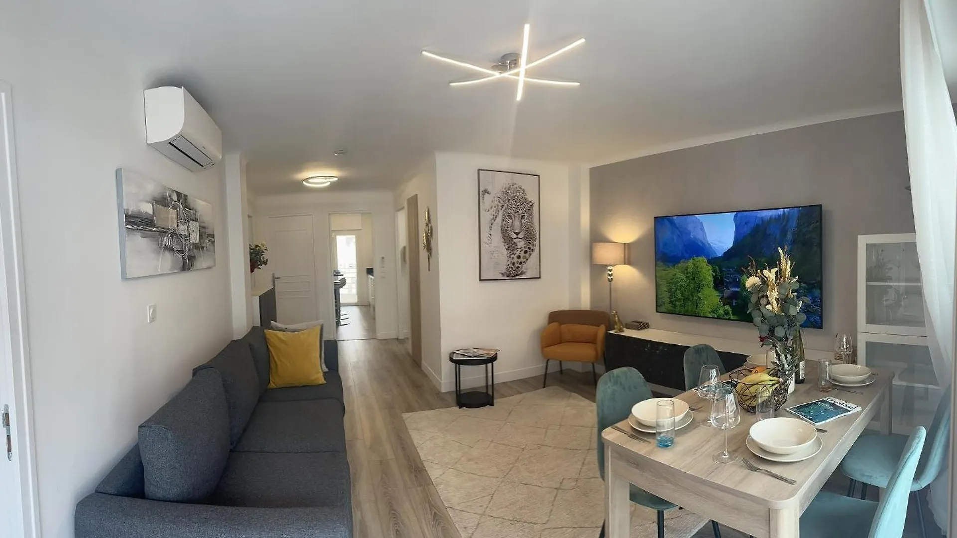 T3Appartement De Luxe Croisette En Face De La Plage Martinez 80M2 カンヌ アパート