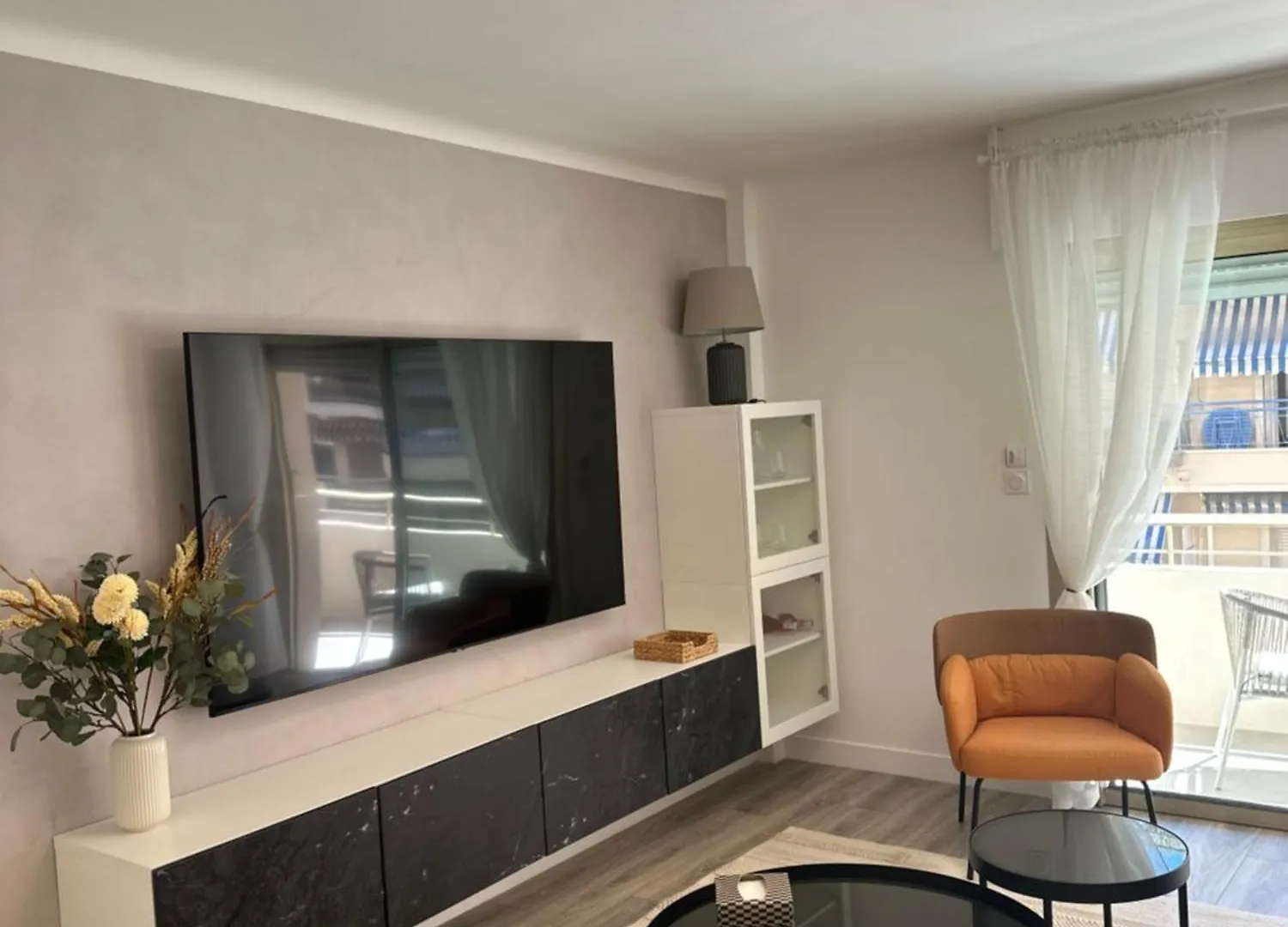 T3Appartement De Luxe Croisette En Face De La Plage Martinez 80M2 Cannes Apartment