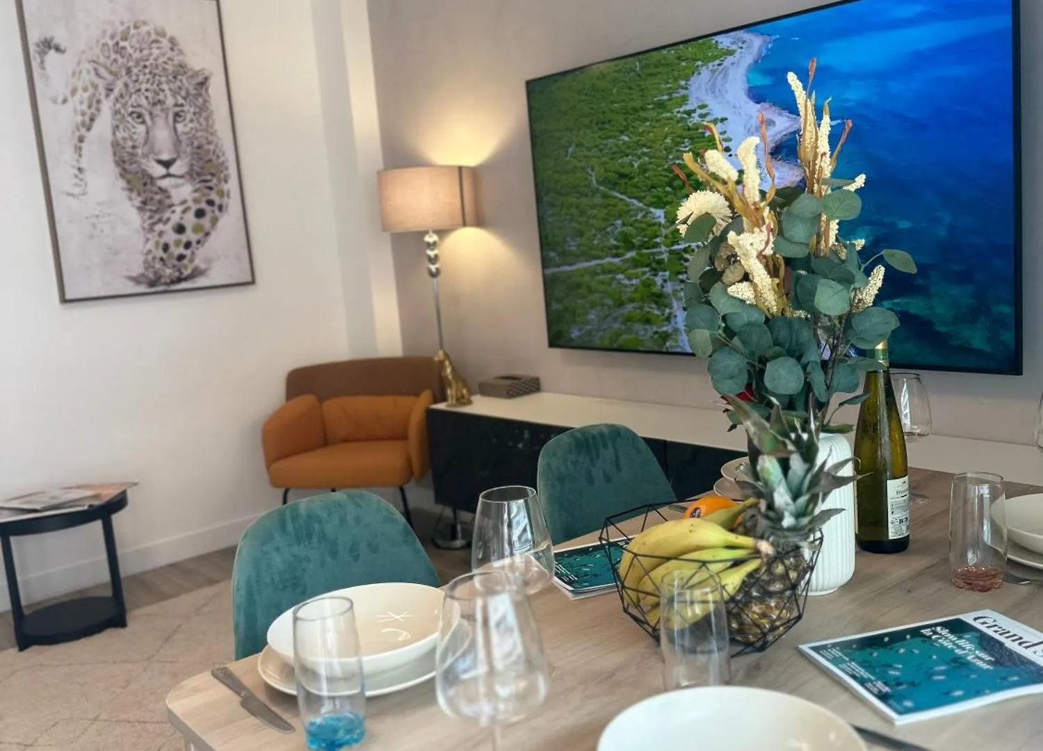 T3Appartement De Luxe Croisette En Face De La Plage Martinez 80M2 Cannes 0*,  França